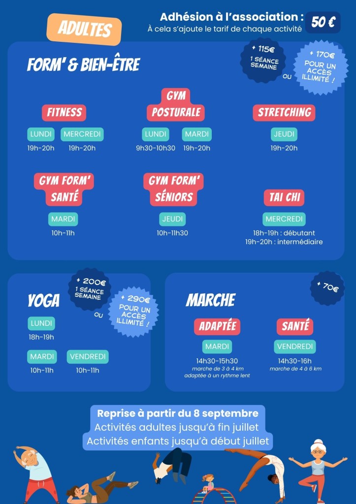 Doc rentrée 2025 - Horaire verso 2