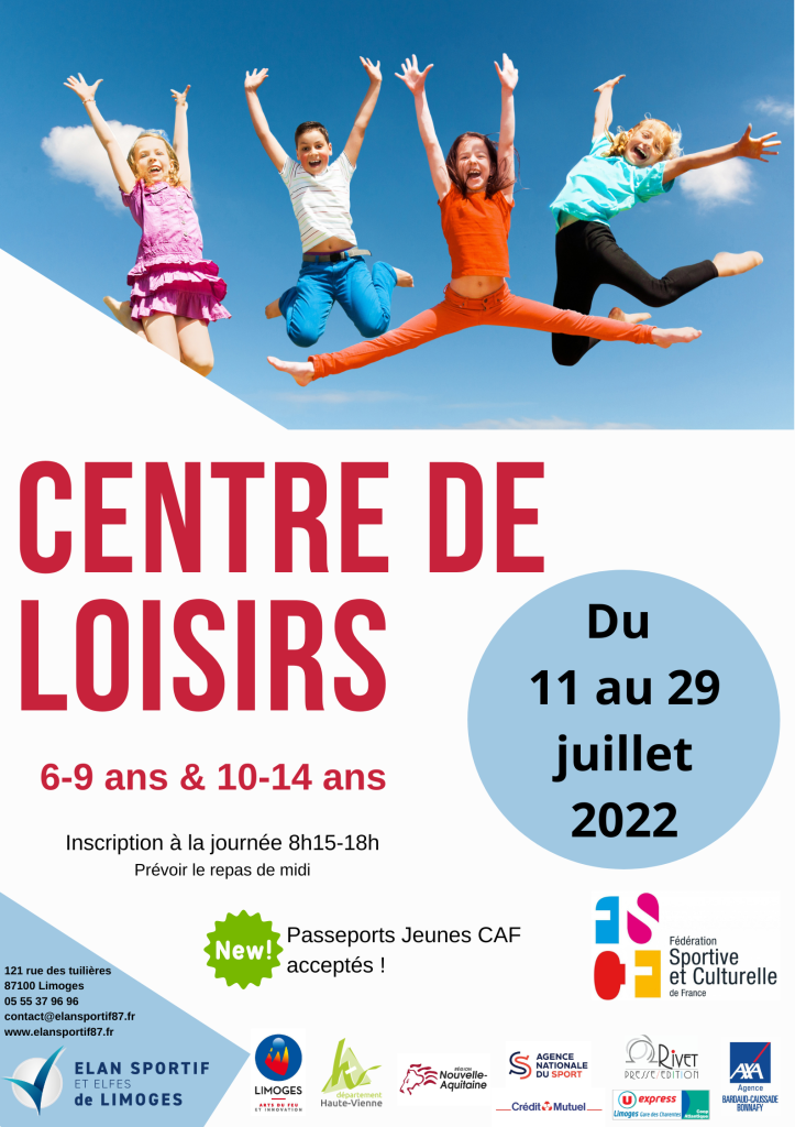 CENTRE DE LOISIRS_été 2022_affiche