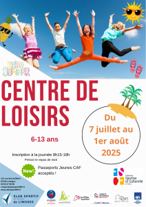 CENTRE DE LOISIRS juillet